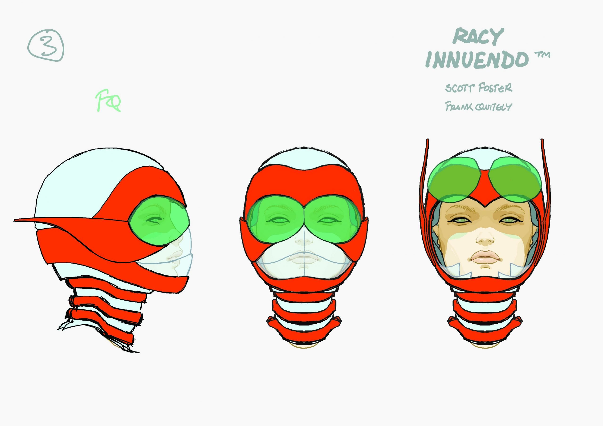 Racy — Frank Quitely collab