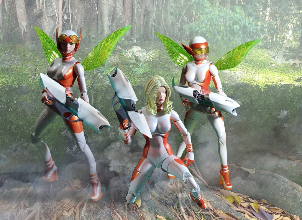 Racy Innuendo prototypes — Design by Frank Quitely